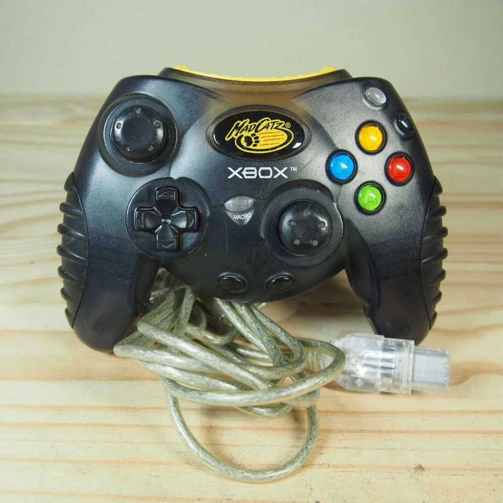 Madcatz Microcon Original Wired Xbox Controller & Breakaway Cable Model Tested‎